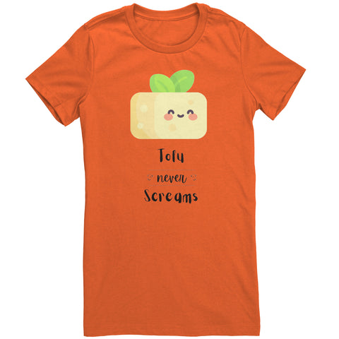 Tofu Never Screams Women's Tee