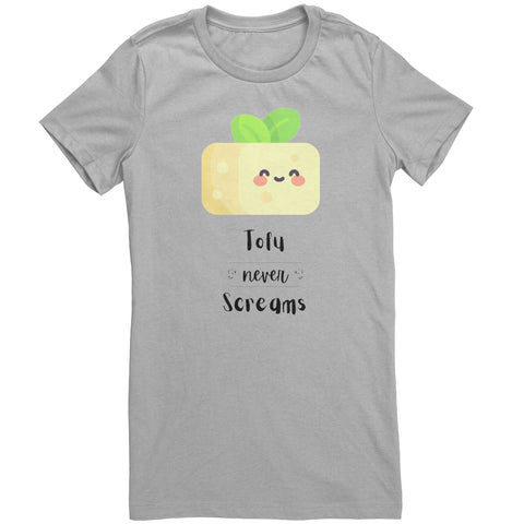 Tofu Never Screams Women's Tee
