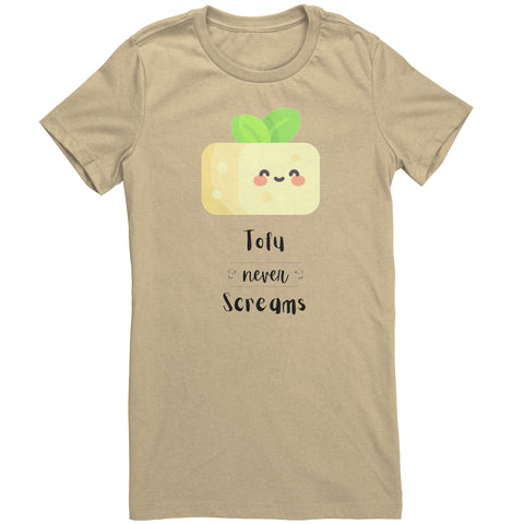 Tofu Never Screams Women's Tee