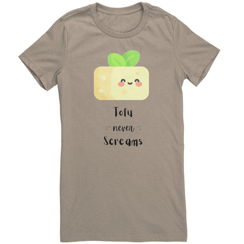 Tofu Never Screams Women's Tee