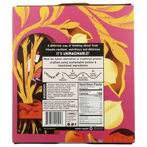 Unimaginable Foods Chickpea Granola Bites Cheerful Cherry - 7 oz.