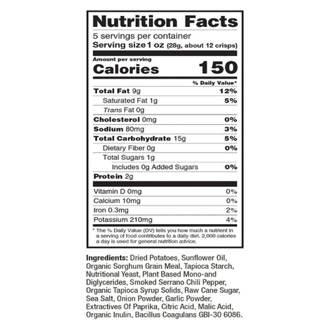 Vegan Rob's Dragon Crisps - 5 oz.