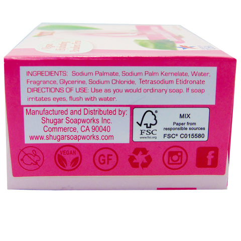 Venezia Plant Based Vegan Rose Scented Soap Bar - 6.25 oz.