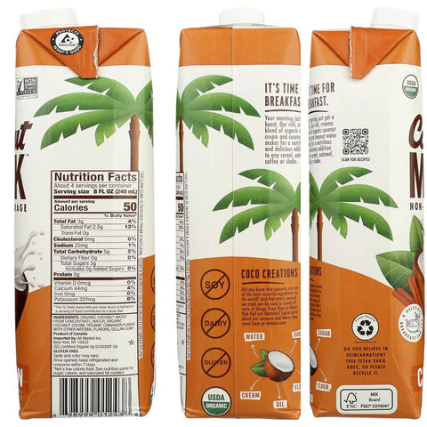 Vita Coco Coconut Milk Cinnamon - 1 lt.
