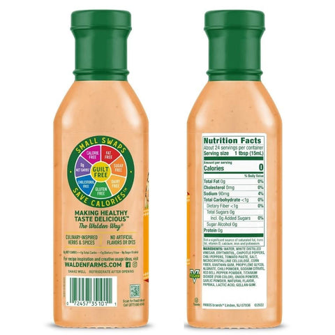 Walden Farms Street Taco Sauce Creamy Chipotle - 12 fl oz.