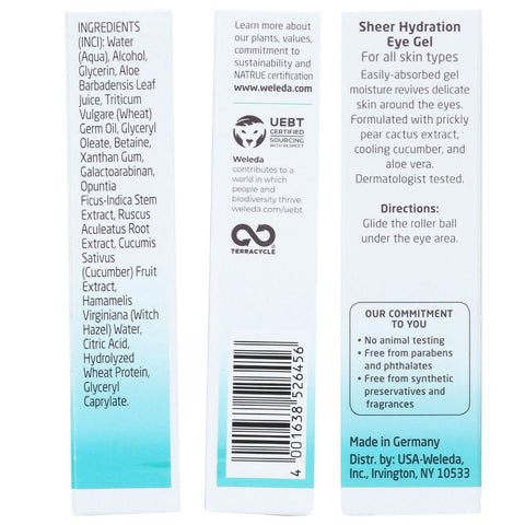 Weleda Sheer Hydration Eye Gel - 0.34 fl oz.