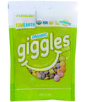 Organic Giggles Sour Chewy Candy Bites | YumEarth | Yumearth Giggles Sour | Healthy Snack