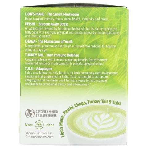 Om Mushroom Mushroom Powered Matcha Latte Blend - 2.82 oz