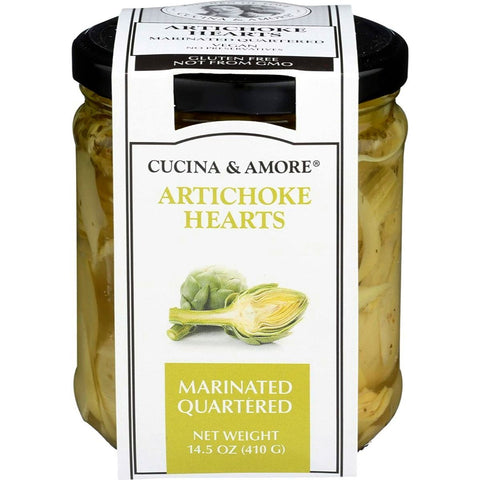 Cucina And Amore Marinated Quartered Artichoke Hearts - 14.5 oz.Cucina And Amore Marinated Quartered Artichoke Hearts - 14.5 oz. Marinated Artichoke Hearts - 14.5 oz. | Cucina And Amore