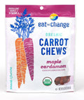 Eat The Change Organic Carrot Chews Maple Cardamom - 4.2 oz | Eat The Change | Vegan Black Market