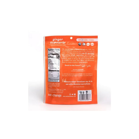 Eat The Change Organic Carrot Chews Ginger Turmeric - 4.2 oz