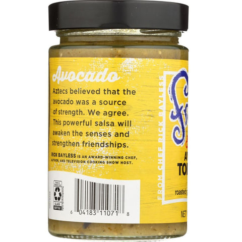 Frontera Avocado Tomatillo Salsa With Roasted Garlic And Serrano Pepper Medium- 12.5 oz.