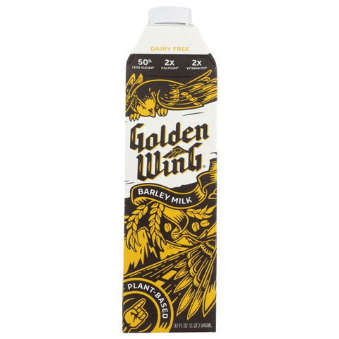 Golden Wing Barley Milk - 32 fl oz | milk alternative | Vegan Black Market