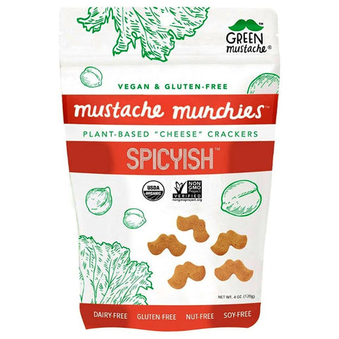 The Green Mustache Munchies Spicyish - 4 oz.