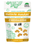 The Green Mustache Munchies |  Green Mustache Crackers | Moustache Munchies The Green Mustache Munchies Cheddarish - 1 oz.
