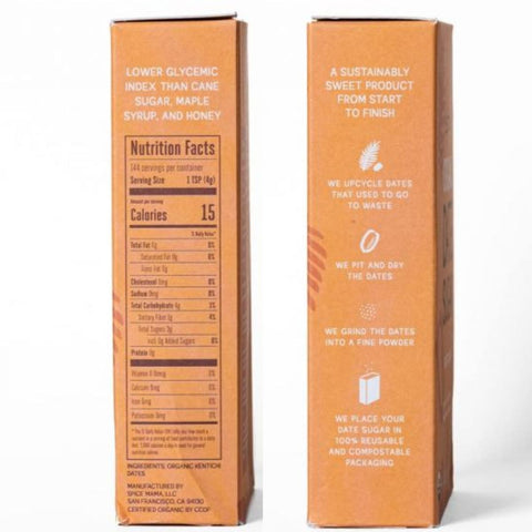 Just Date Organic Date Sugar - 12 oz.