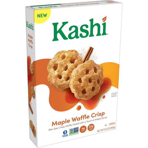Kashi Maple Waffle Crisp | Kashi Maple Waffle Bites | Kashi Vegan Cereal