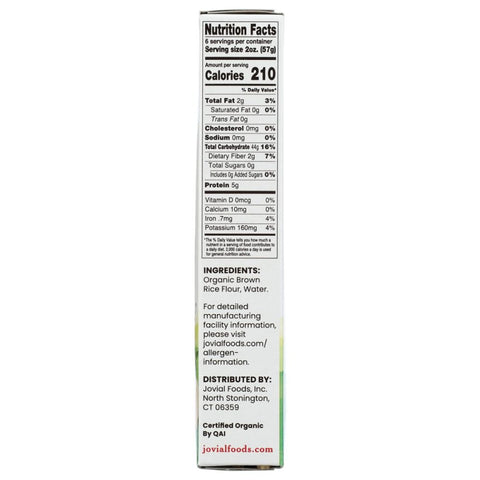 Jovial Gluten Free Stelline Brown Rice Pasta - 12 oz