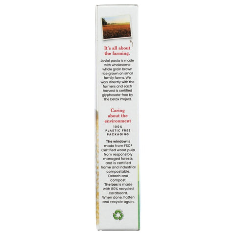 Jovial Gluten Free Stelline Brown Rice Pasta - 12 oz