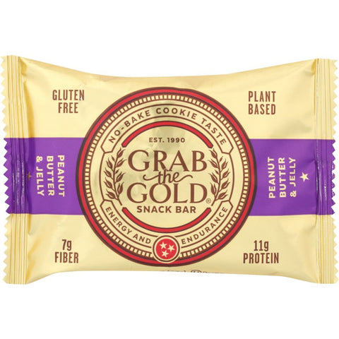 Grab The Gold Peanut Butter & Jelly Snack Bars - 2 oz