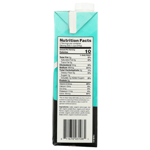 Oceans Halo Vegan No Beef Broth - 32 oz