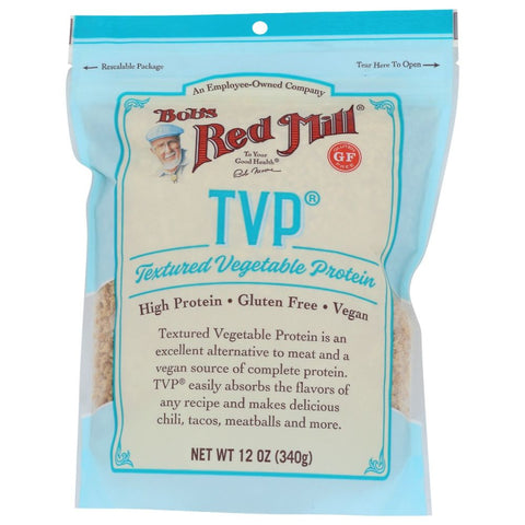 Bob's Red Mill  Texured Vegetable Protein TVP - 12 oz | TVP | Vegan Black Market