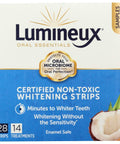 Luminex White Strips | Lumineux Strips | Oralessentials | Oral Essentials White Strips Lumineux Non Toxic Whitening Strips - 28 Strips/14 Treatments