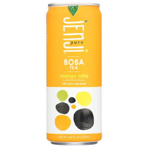 Jenji Pure Boba Tea Mango Latte - 10.8 fo | Vegan Black Market
