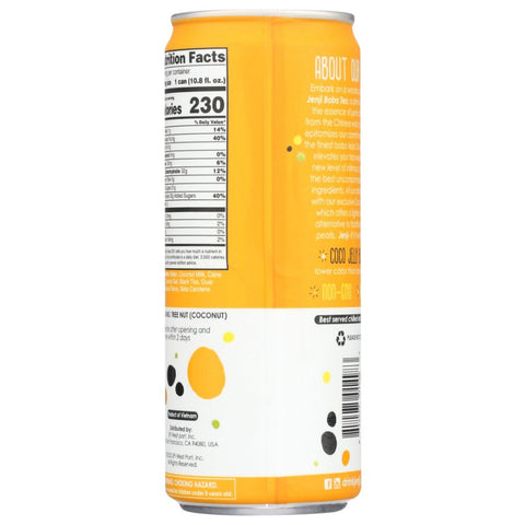 Jenji Pure Boba Tea Mango Latte - 10.8 fo