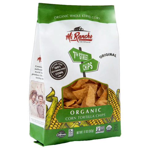 7th Street Organic Corn Tortilla Chips Mi Rancho