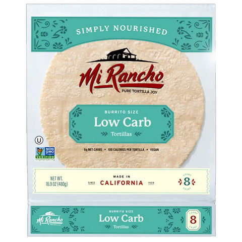 low carb tortillas burrito size mi rancho