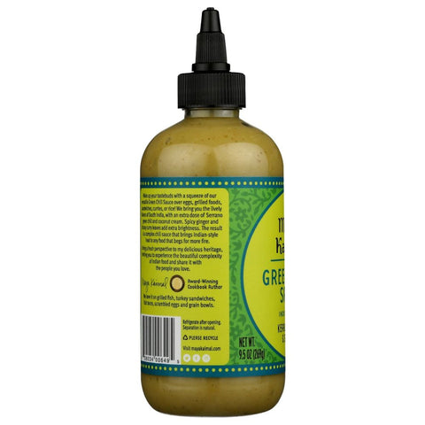 Maya Kaimal Green Chili Sauce - 9.5 oz