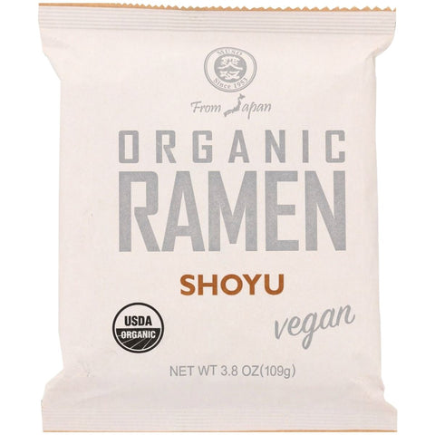 Muso From Japan Organic Vegan Shoyu Ramen - 3.8 oz. Vegan Instant Ramen | Vegan Ramen Noodles | Shoyu Ramen | Muso From Japan