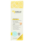 MyCHELLE Dermaceuticals Protect Sun Shield Liquid SPF 50 Light- 1 fl oz. My Chelle Sunscreen | Mychelle Sun Shield Liquid SPF 50 | Mychelle Tinted Sunscreen