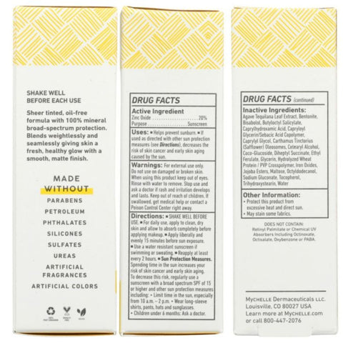 MyCHELLE Dermaceuticals Protect Sun Shield Liquid SPF 50 Light- 1 fl oz.