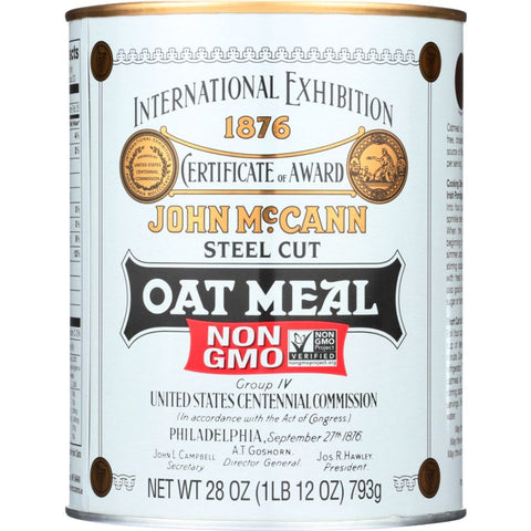 McCann Steel Cut Irish Oatmeal - 28 oz | mccann oatmeal | mccann's irish oatmeal | Vegan Black Market