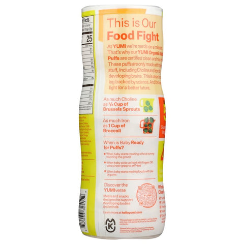 Yumi Organic Meltable Puff Apple Broccoli -1.5 oz