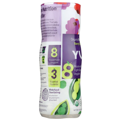 Yumi Organic Meltable Puff Berry And Sweet Pea - 1.5 oz