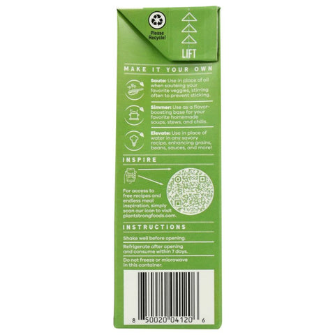 Plantstrong Organic Sweet Corn Broth - 16.9 fl oz
