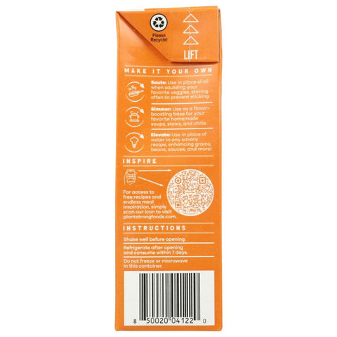 Plantstrong Organic Shiitake Mushroom Broth - 16.9 fl oz