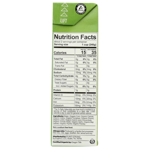 Plantstrong Organic Sweet Corn Broth - 16.9 fl oz