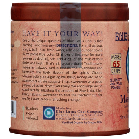 Blue Lotus Chai Rooibos Masala Chai - 2 oz