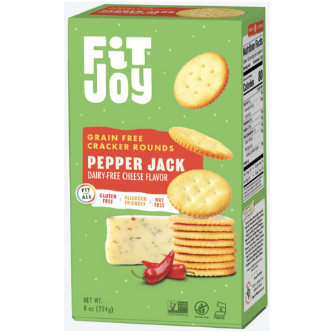 FitJoy Cracker Rounds Pepper Jack | FitJoy | Vegan Black Market