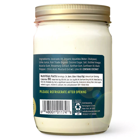 Sir Kensington's Avocado Vegan Mayo - 12 fl oz.