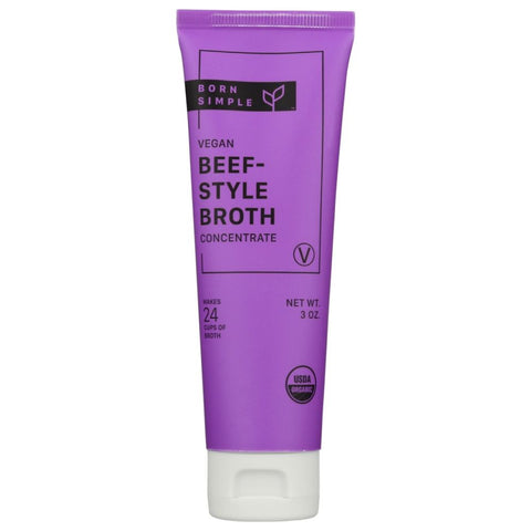 Born Simple Vegan Beef Style Broth Concentrate - 3 oz