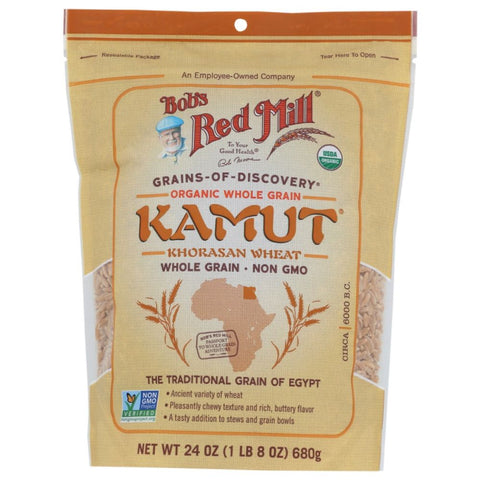 Bob's Red Mill Organic Kamut Khorasan Wheat - 24 oz | Vegan Black Market