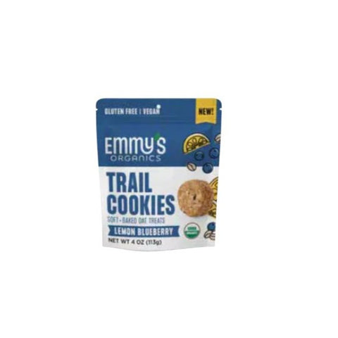 Emmy's Organics Trail Cookies Lemon Blueberry - 4 oz | Vegan Black Market