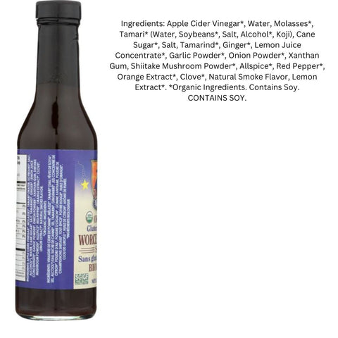 The Wizard's Organic Vegan Worcestershire Sauce 8.5 oz.