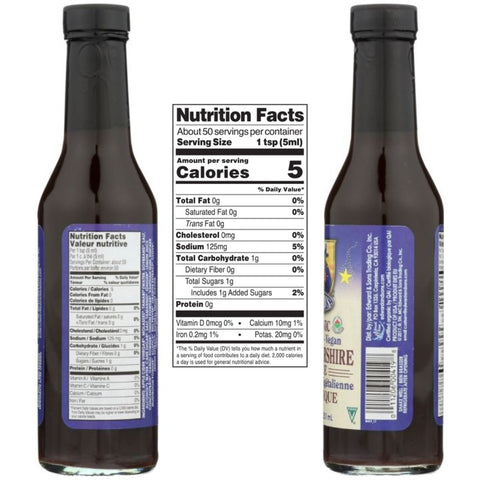 The Wizard's Organic Vegan Worcestershire Sauce 8.5 oz.