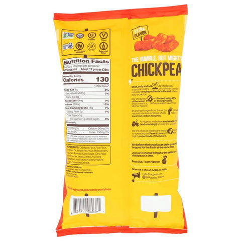 Hippeas Chickpea Puffs Flavor Blast Blazin Hot - 3.75 oz